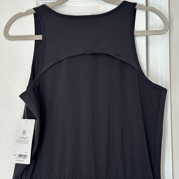 Brand New Athleta Expedition Dress Black Size 6 Shorts Athletic Knee Sleeveless - Picture 4 of 9